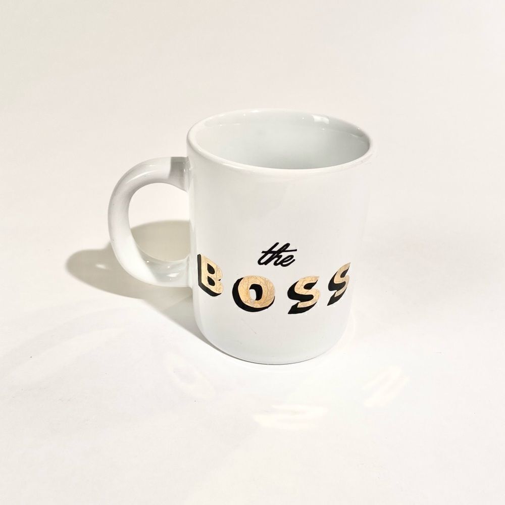 “The boss” coffee mug by bando